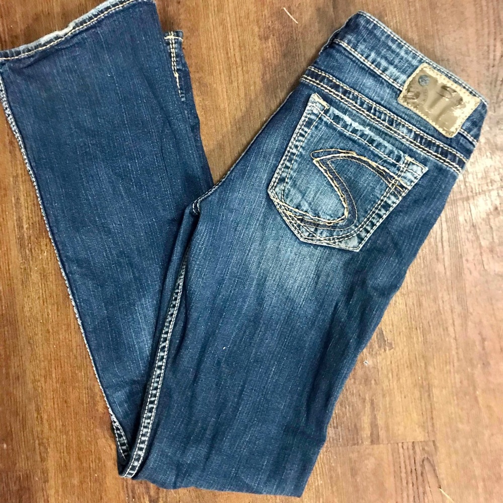 Silver jeans